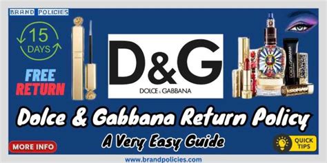 dolce gabbana return request